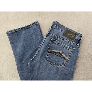 Ariat M7 Slim Fit Straight Leg Jeans Mens Size 32x32 Light Wash Denim